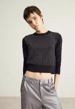 Свитер СВИТЕР Patrizia Pepe, черный