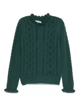 Свитер Swan Abel & Lula, зеленый