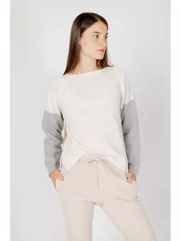 Свитер sweat fit Hanny Deep, белый