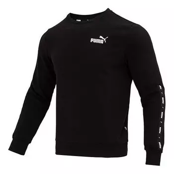 Свитер sweatshirt 'black' Puma, черный