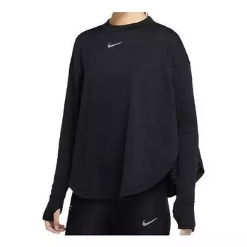 Свитер sweatshirts 'black' Nike, черный