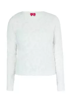 Свитер Swirly, белый