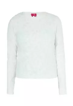 Свитер Swirly, белый