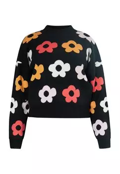 Свитер Swirly, черный