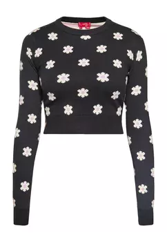 Свитер Swirly, черный