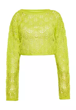 Свитер Swirly, цвет Limette