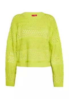 Свитер Swirly, лаймовый