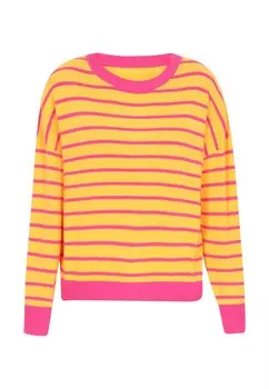 Свитер swirly, оранжевый