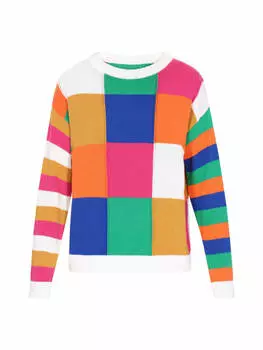 Свитер Swirly, разноцветный