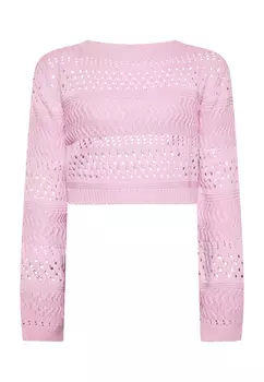 Свитер Swirly, розовый