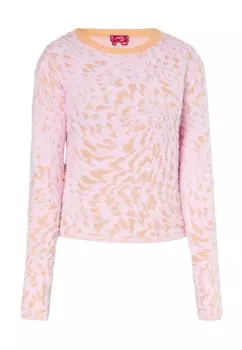 Свитер Swirly, розовый