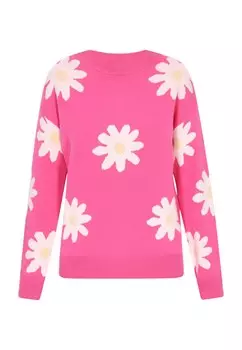 Свитер swirly, розовый