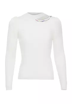 Свитер Swirly Strick, белый