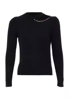 Свитер Swirly Strick, черный