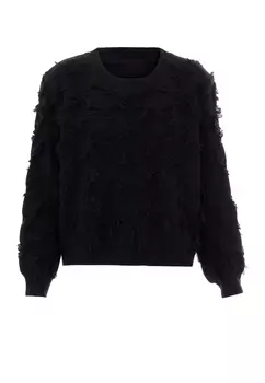 Свитер Swirly Strick, черный