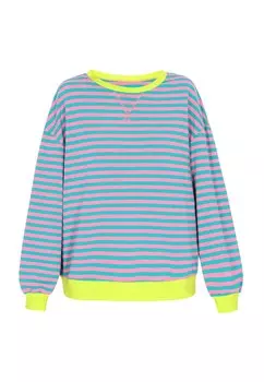 Свитер swirly Sweatshirt, цвет jade/light pink