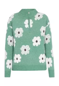 Свитер swirly, зеленый