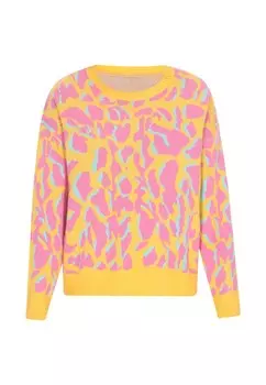 Свитер swirly, желтый