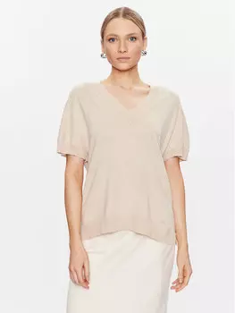 Свитер свободного кроя Culture, бежевый