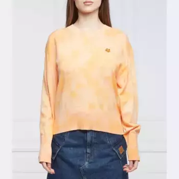 Свитер свободного кроя Kenzo, оранжевый