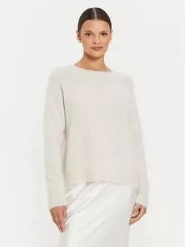 Свитер свободного кроя Kontatto, экрю