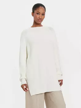 Свитер свободного кроя Kontatto, экрю