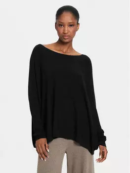 Свитер свободного кроя Kontatto, черный