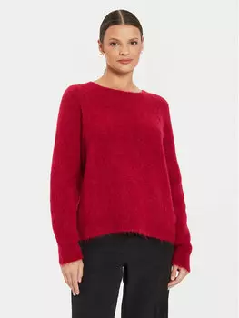 Свитер свободного кроя Kontatto, красный
