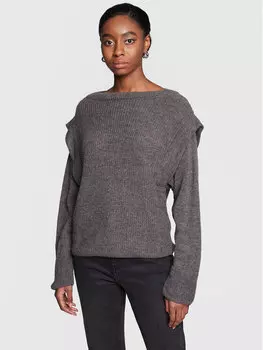 Свитер свободного кроя Sisley, серый