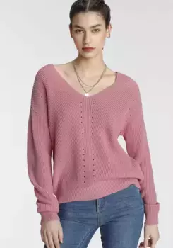 Свитер Tamaris Ajour, цвет Rosa Meliert