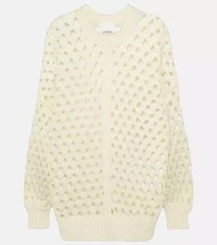 Свитер tane из смесовой шерсти из альпаки Isabel Marant, нейтральный