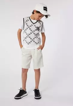 Свитер Tank Karl Lagerfeld, цвет off white black