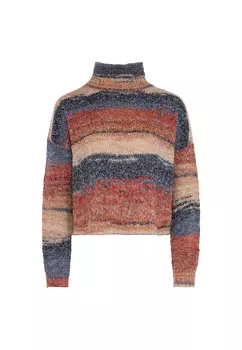 Свитер Tanuna Sweater, цвет BRAUN BLAU MEHRFARBIG