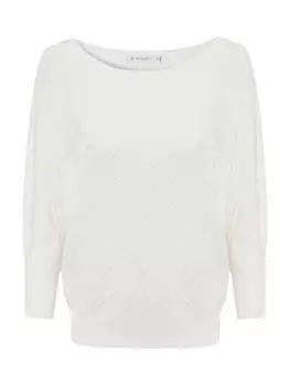 Свитер TATUUM Sweatshirt MIYA, белый