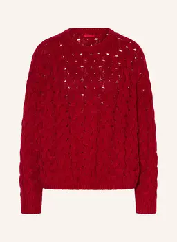 Свитер Tawnya с блестящей пряжей Guess, красный