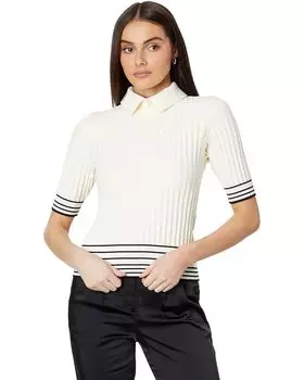 Свитер Ted Baker Morliee Puff Sleeve Fitted, слоновая кость