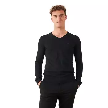 Свитер Teddy Smith Piko Recycled V Neck, черный