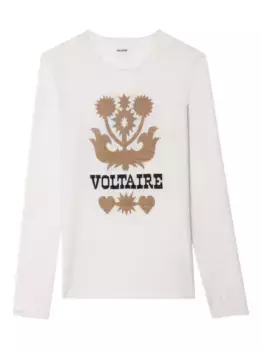 Свитер Teissa с цветочным декором Zadig&Voltaire, нейтральный