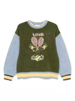 Свитер Tennis ALEMAIS, зеленый