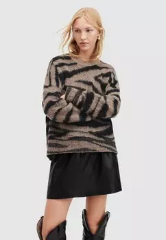 Свитер TESSA AllSaints, коричневый