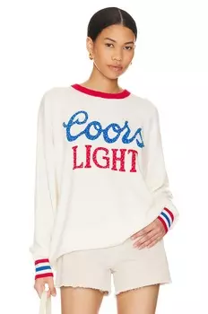 Свитер The Laundry Room Coors Light 1980 Cashmere, цвет White & Red