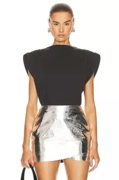 Свитер The Sei Gathered Shoulder, цвет Carbon