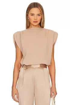 Свитер The Sei Gathered Shoulder, цвет Champagne