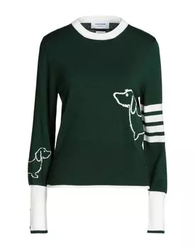 Свитер Thom Browne, темно-зеленый