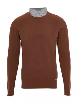 Свитер Threadbare Alexander, коричневый