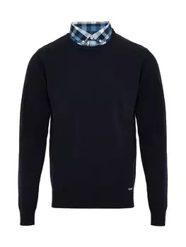 Свитер Threadbare Alexander, темно-синий/светло-синий