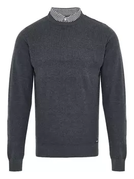 Свитер Threadbare Andy, темно-серый