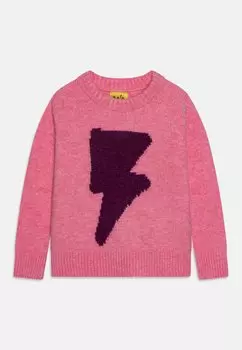 Свитер Thunder Crew Neck Jumper Unisex M'A KIDS by Marques ' Almeida, цвет pink/purple