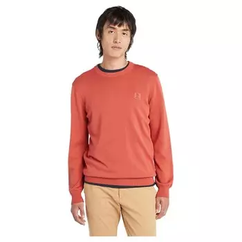 Свитер Timberland Merrymack River Garment Dye, оранжевый