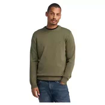 Свитер Timberland Merrymack River Garment Dye, зеленый